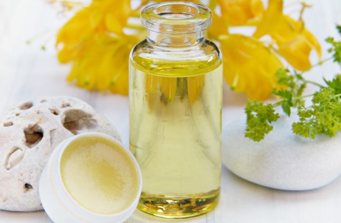 oil cream easy skincare flowers